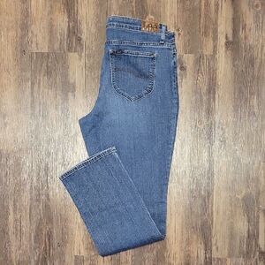 Lee Women's Straight Leg Jeans - Classic Denim